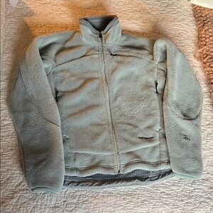 Patagonia light blue Fleece Jacket women’s medium